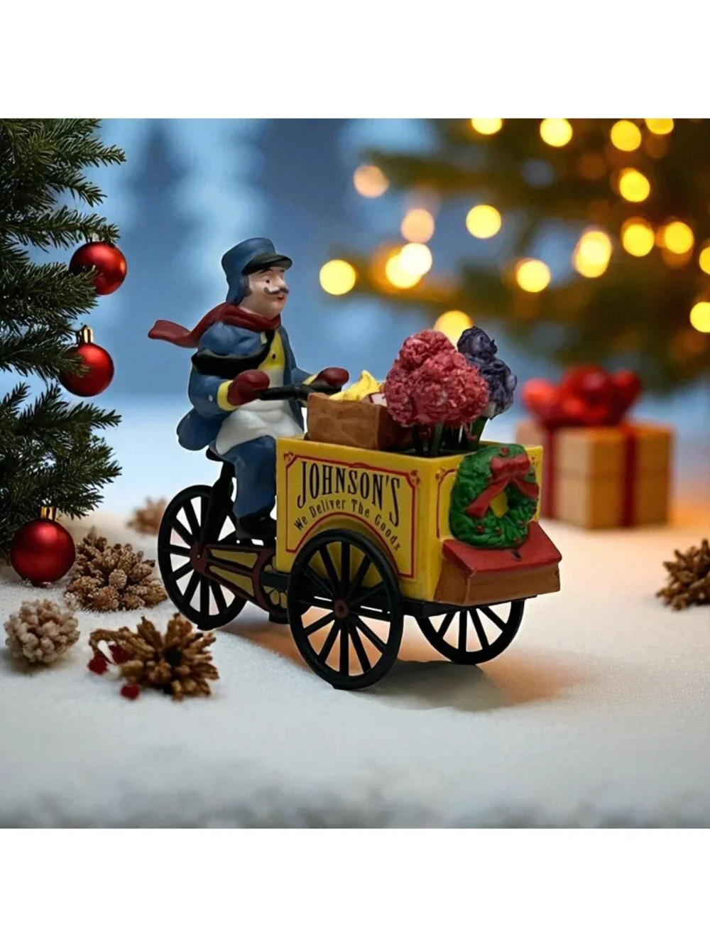 Dept 56 Johnson's Grocery Holiday Delivery Christmas in the City 1997 (No Box)